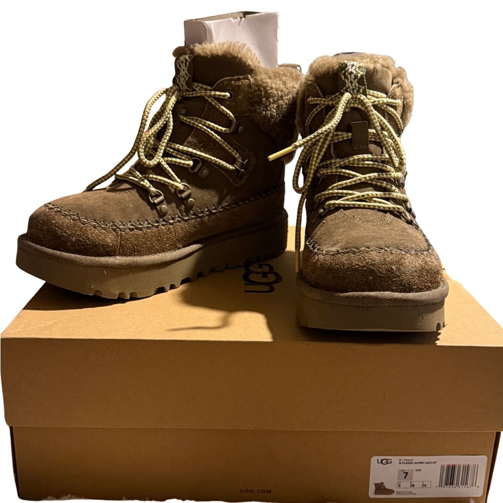 UGG Brown and Tan Women's Boots